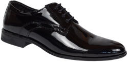 Ciucaleti Pantofi barbati eleganti din piele naturala - Model Klaime Negru Lac, marimea 40