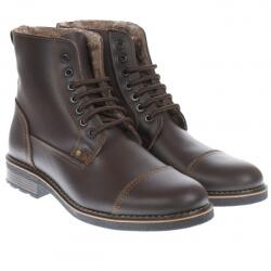 Lucianis Style Ghete barbati din piele naturala maro (imblanite), Nicholas - GSBNOUM2, marimea 39