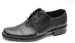 CIUCALETI Pantofi barbati eleganti din piele naturala de culoare neagra, P37NS, marimea 39
