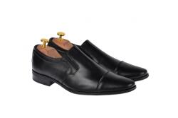 Ciucaleti Oferta marimea 40 - Pantofi barbati, eleganti, din piele naturala, cu elastic - LCIOCSTEFEN, marimea 40