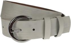 CK LEATHER Curea dama, casual-eleganta, din piele ecologica, latime 3 cm, alb - CRD003ALB