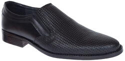 Ciucaleti j Pantofi barbati eleganti din piele naturala Negru 891N, marimea 42