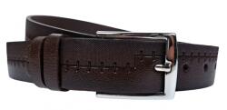 Alpe Leather Curea barbati, eleganta, pentru costum, din piele naturala, maro, 3.2cm - CK45M - ciucaleti