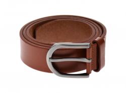 ClK LEATHER Oferta marimea 125 , curea barbati eleganta , din piele naturala , maro 3, 7 cm - DR1MARO125 - ciucaleti
