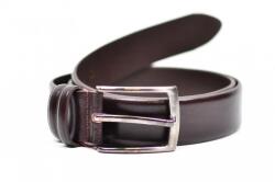 Serenia Lux Curea barbati eleganta din piele naturala, de culoare maro inchis 3.5 cm - SRN96 - ciucaleti