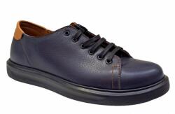 RUSAY Pantofi barbati casual din piele naturala bleumarin 408SBL, marimea 43