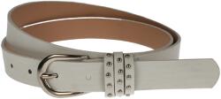 Ciucaleti Curea dama, casual-eleganta, din piele ecologica, latime 2.5 cm, alb - CRD028A