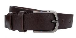 Alpe Leather Curea barbati, eleganta, pentru costum, din piele naturala, Maro, 3cm - CK78M