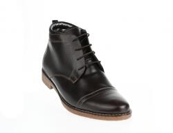 CIUCALETI Ghete barbati din piele naturala casual-elegant, imblanite, Bond1M, marimea 44