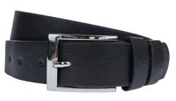 NANO BELTS Curea barbati, eleganta, latime 3.5cm, Negru, piele eco - CK128N