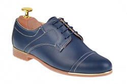CIUCALETI Pantofi casual pentru dama din piele naturala bleumarin P995BL, marimea 39