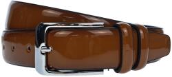 NANO BELTS Curea barbati, eleganta, latime 3.5cm, Maro LAC, piele eco - CK121M