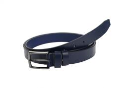 ClK LEATHER Curea barbati eleganta, mata, bleumarin, din piele naturala 3cm CLK432BLM - ciucaleti