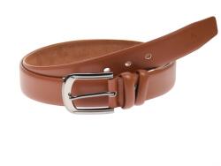 KALEWENSEN Curea barbati eleganta, din piele naturala, maro deschis 3.5 cm - DR1170MD - ciucaleti