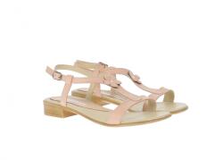 Rovi Design Sandale dama din piele naturala CORA - SCORABEJ, marimea 36