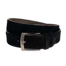 CK LEATHER Curea barbati, casual-eleganta, din piele ecologica, latime 3.5 cm, negru - CK145N