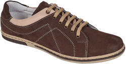 Ciucaleti LUX Pantofi barbati casual din piele naturala - Model Maro - Marimea 41, marimea 41