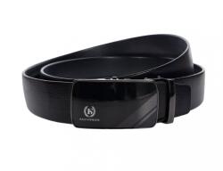 Ciucaleti Curea barbati, casual, eleganta, din piele naturala, Negru 3.5cm - CK23N - ciucaleti