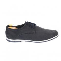 Ciucaleti LUX Pantofi sport barbati din piele naturala bufo Bleumarin Inchis TENBUFBLC, marimea 44