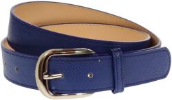 CK LEATHER Curea dama, casual-eleganta, din piele ecologica, latime 3 cm, albastru - CRD002AB