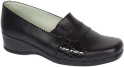 MV Ciucaleti Pantofi dama casual din piele naturala - Model Negru P10NBOXLCR, marimea 37