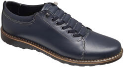 Ciucaleti Pantofi barbati Casual Sport din piele naturala Bleumarin Marko ASEBL, marimea 39
