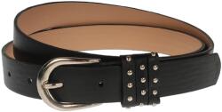 Ciucaleti Curea dama, casual-eleganta, din piele ecologica, latime 2.5 cm, negru - CRD028N