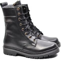 Ciucaleti j Bocanci barbati militari din piele naturala imblaniti Army Force K5 GKR955N, marimea 39