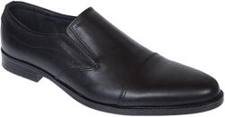 Ciucaleti j Pantofi barbati eleganti piele naturala fara siret Negru - GKR87N, marimea 42