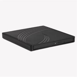 IRIS WAVE EXTERNAL külső DVD író, USB 3.0, Read/write: CD/VCD/DVD, tálcás, DVD-RW, fekete (IRIS WAVE EXTERNAL DVD ÍRÓ) - bestbyte