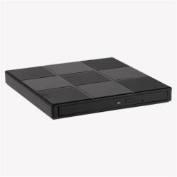 IRIS CUBE EXTERNAL külső DVD író, 8in1, USB 3.0, Read/write: CD/VCD/DVD, tálcás, DVD-RW, fekete (IRIS CUBE EXTERNAL DVD ÍRÓ) - bestbyte