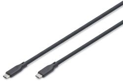 ASSMANN UHD 4K 60Hz USB 3.2 Gen2 USB type-C szilikon kábel 0, 5m (AK-300342-005-S) - bestbyte