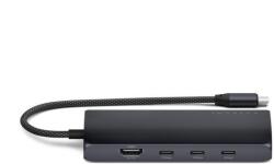 Satechi USB-C MultiPort adapter 8K Ethernet V3 - Midnight (ST-P8KED)