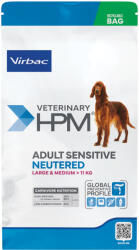 Virbac 12kg Virbac Veterinary HPM Adult Sensitive Neutered Dog Large & Medium száraz kutyatáp