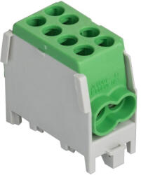 Pollmann Electrotech Fővezeték sorkapocs 2x 25/2x16mm2 z/s HLAK 25-1/2 M2, 2080138 Pollmann (2080138)