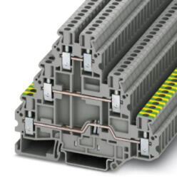 Phoenix Contact Földelő sorozatkapocs UT 2, 5-PE/L/L, Phoenix Contact, 3214301 (3214301) - lumenet
