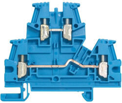 Legrand 37108 Viking3 nulla 4mm2 sorkapocs kék 2 emeletes csavarral (037108)