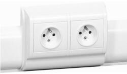 Legrand DLP mini szerelvénykeret 2, 80/120x20 csatornára, Ø60 - 31693 (031693)