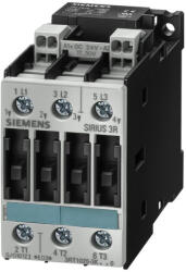Siemens 3RT1025-3KB40-1AA0 mágneskapcsoló, 7, 5kW/17A, 24VDC, varisztorral, S0, csavaros (3RT1025-3KB40-1AA0)