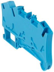 Legrand 037244 Viking3 fázissorkapocs 4mm2 3 vezetékes 1-2 be/kiment, kék 1 emeletes rugós (037244)