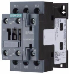 Siemens 3RT2026-1AP00 mágneskapcsoló, 11kW/25A, 230VAC, 1NO+1NC, S0, csavaros (3RT20261AP00)