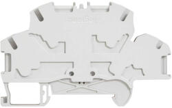 Legrand 37268 Viking3 fázissorkapocs 4mm2 4 vezetékes. hez szürke 2 emeletes rugós (037268)