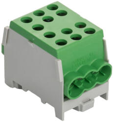 Pollmann Electrotech Fővezeték sorkapocs 2x 35/4x25mm2 zöld HLAK 35-1/4 M2, 2080180 Pollmann (2080180)