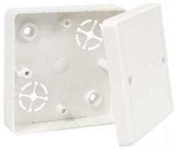 Kopos Elosztódoboz vezetékcsatornához 81x81x16mm fedéllel, fehér, LK 80R/2 HB Kopos (LK 80R/2_HB) - lumenet