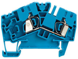 Weidmüller Átvezető sorkapocs 4mm2, kék ZDU 4-2/2AN BL 1770840000 Weidmüller (1770840000)