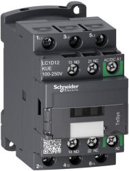 Schneider Electric LC1-D mágneskapcsoló 12A/5, 5kW 200V AC 1Z+1NY (400V, AC3) csavaros TeSys D Green LC1D12KUE Schneider (LC1D12KUE)