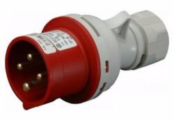SEZ DK Ipari csatlakozó DFH-163 4P 16A IP44 lengő dugvilla IVN 1643 (100013) SEZ (1000456700) - lumenet