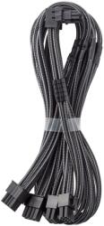 CableMod C-Series Pro adapter 90fok B verzió 16 pin - 4x8 pin PCIe szén (CBCM1702)