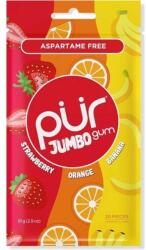 PÜR Xilitol rágógumi, eper-narancs-banán, 20 db