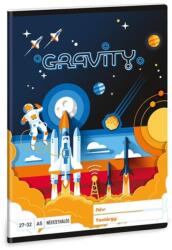 Ars Una Füzet iskolai A5, 32lap, kockás 27-32 Ars Una GRAVITY 10db/csomag (53633675) - web24